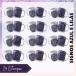 Azul e Lilás - Coletiva Signos