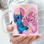 Kit Artes Canecas - Stitch in Love