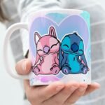 Kit Artes Canecas - Stitch in Love - Imagem 2