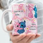 Kit Artes Canecas - Stitch in Love - Imagem 4