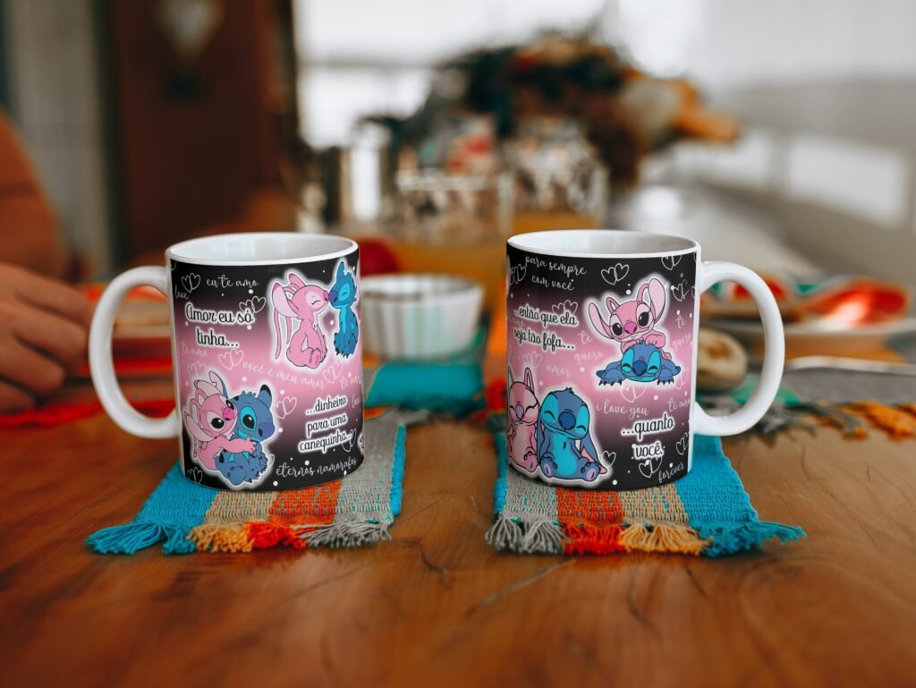 Stitch-e-Angel-Canecas-6-scaled Kit Artes Canecas - Stitch in Love - Imagem 14