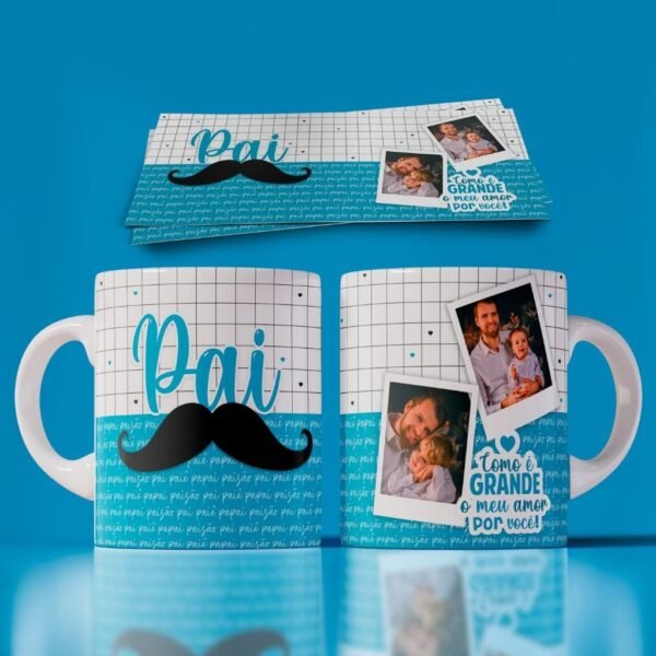Dia dos Pais Foto - Estampas Canecas - Imagem 7
