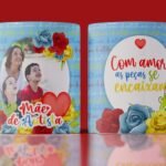 Estampas Canecas Mães Flores - Imagem 6