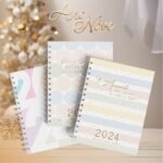 Pacote de Capas Agendas Personalizadas - Ano Novo 2024 V23 (Vintage) - Imagem 4
