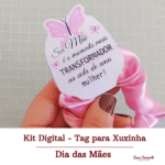 Tag para Xuxinha Borboleta - Dia das Mães
