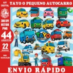 Tayo o Pequeno Auto Carro - Kit Digital