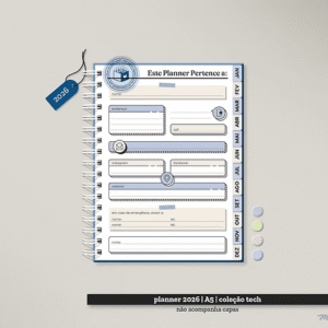 Miolo Tech | Planner 2026 | A5 (Miolo Meu)