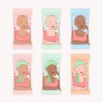 Kit Printables Mulheres - Balinha/chocolate 90g/kitkat/brinco/elástico - Imagem 3