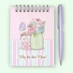 Bloquinhos A6 wire-o espiral - Amor em cada detalhe - Imagem 4