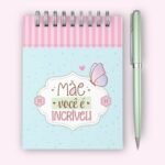 Bloquinhos A6 wire-o espiral - Amor em cada detalhe - Imagem 8