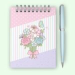 Bloquinhos A6 wire-o espiral - Amor em cada detalhe - Imagem 9