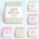 Caderno Receitas A5 - Wire-o/espiral