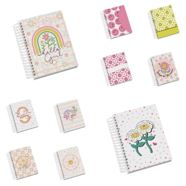 '+170 Capas A5 para Agendas | Planners | Devocional | Maternidade | Escolar (Thay Atallah) - Imagem 15