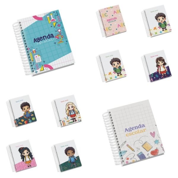 '+170 Capas A5 para Agendas | Planners | Devocional | Maternidade | Escolar (Thay Atallah) - Imagem 6