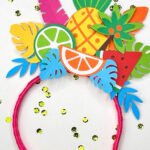 Tiara frutas carnaval  - Camadas