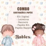 Babies - Combo Ilustrações e Papéis