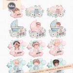 Babies - Combo Ilustrações e Papéis - Imagem 4