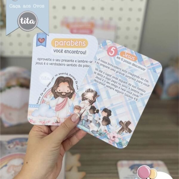 Páscoa com Cristo - Caça aos Ovos - Imagem 1