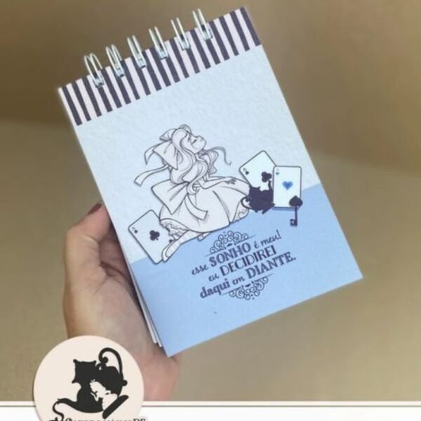 Alice Outline Cadernos | Capas | Bloquinhos - Tita - Imagem 10