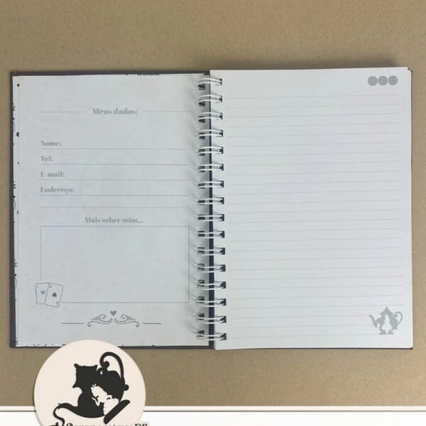 Alice Outline Cadernos | Capas | Bloquinhos - Tita - Imagem 9