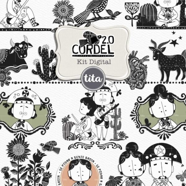 Cordel 2.0 - Combão Ilustrações + Papéis - Imagem 2