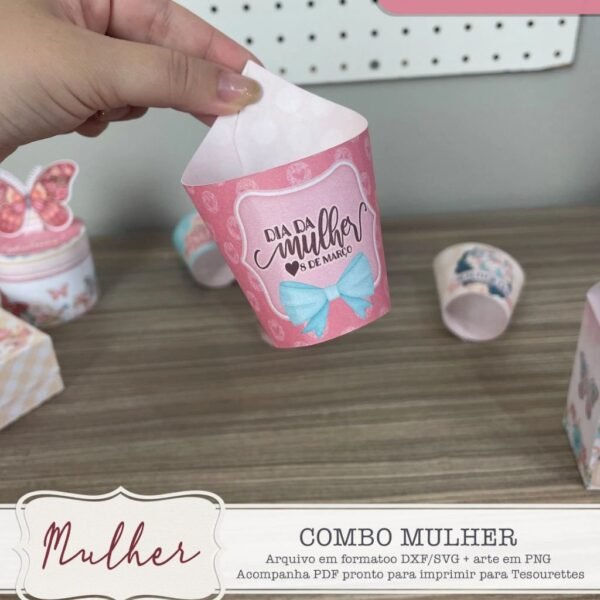 Combo Mulher Festita - Arquivos de Corte - Imagem 9