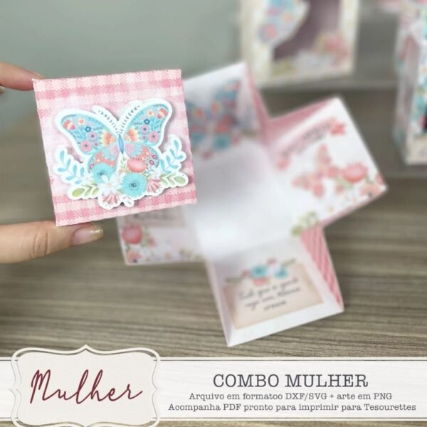 Combo Mulher Festita - Arquivos de Corte - Imagem 3