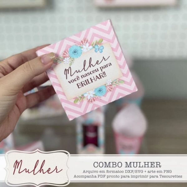 Combo Mulher Festita - Arquivos de Corte - Imagem 5