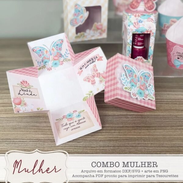Combo Mulher Festita - Arquivos de Corte - Imagem 6
