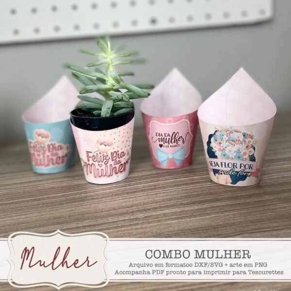 Combo Mulher Festita - Arquivos de Corte - Imagem 7