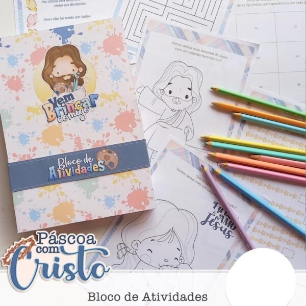Páscoa com Cristo - Bloco de Atividades - Imagem 5