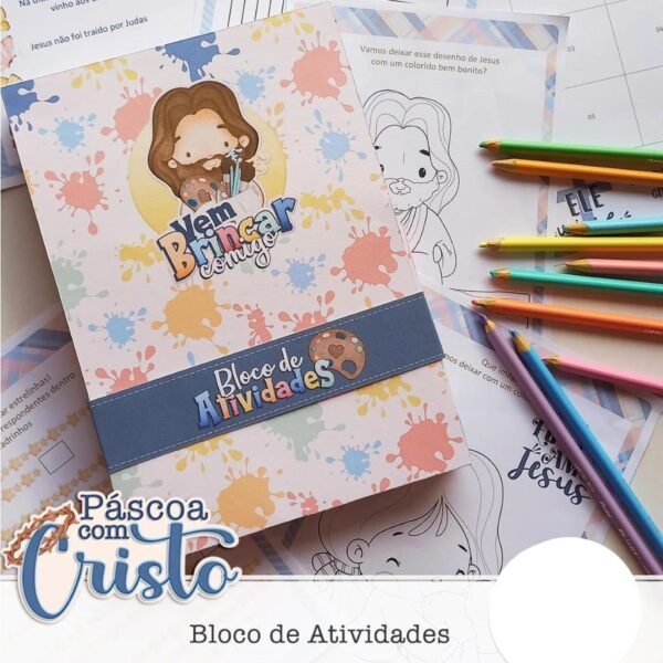 Páscoa com Cristo - Bloco de Atividades - Imagem 1