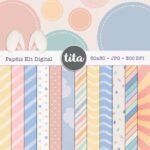 Páscoa Kids - Combo Ilustrações e Papéis - Imagem 10
