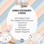 Páscoa Kids - Combo Ilustrações e Papéis