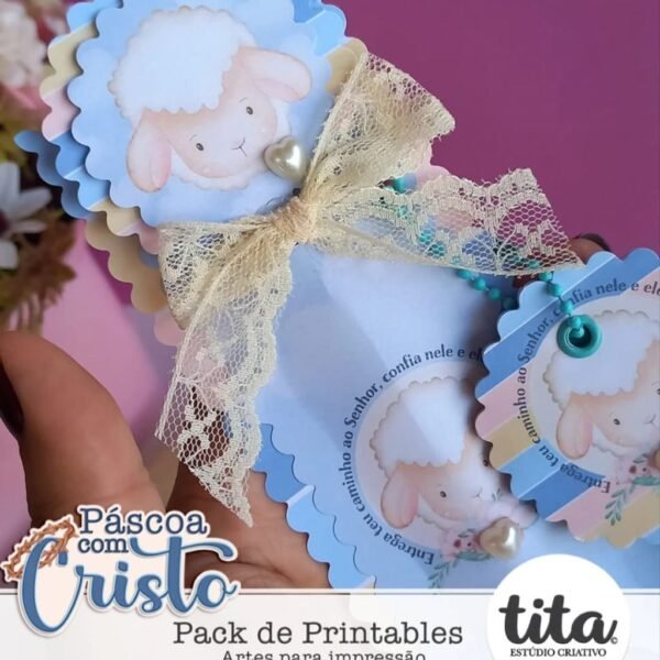 Páscoa com Cristo - Kit Printable - Imagem 8