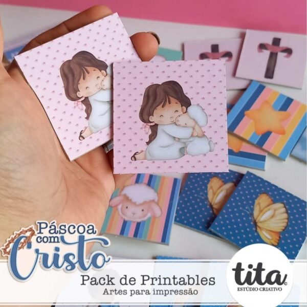 Páscoa com Cristo - Kit Printable - Imagem 9