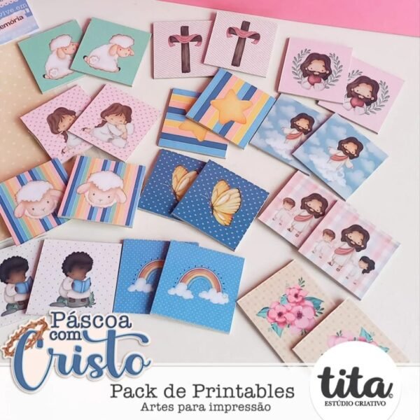 Páscoa com Cristo - Kit Printable - Imagem 11