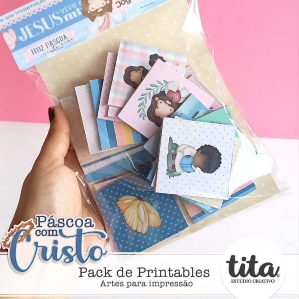 Páscoa com Cristo - Kit Printable - Imagem 12