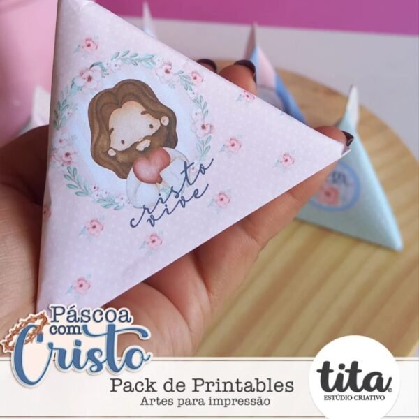 Páscoa com Cristo - Kit Printable - Imagem 3
