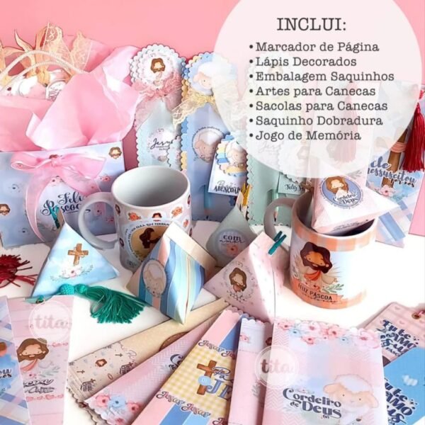 Páscoa com Cristo - Kit Printable - Imagem 1