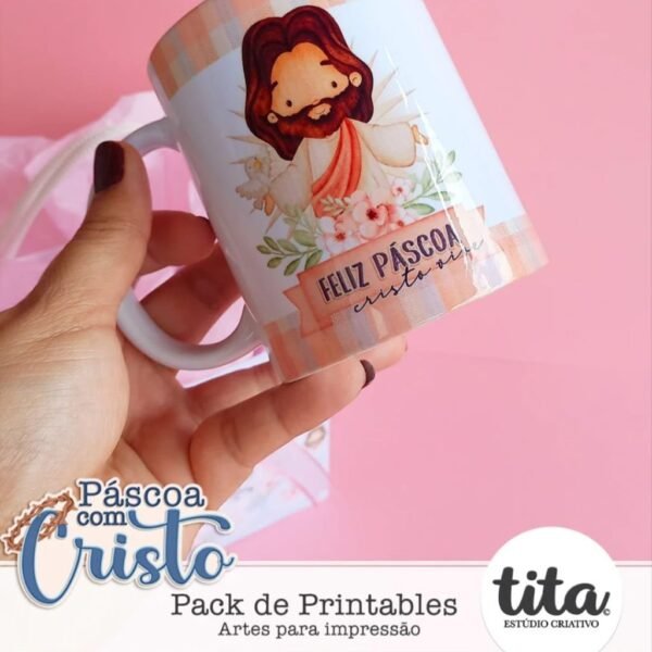 Páscoa com Cristo - Kit Printable - Imagem 4