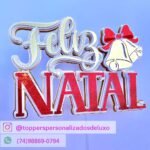 Topos de Bolo - Coletiva Natal 2023 (Toppers de Luxo) - Imagem 10