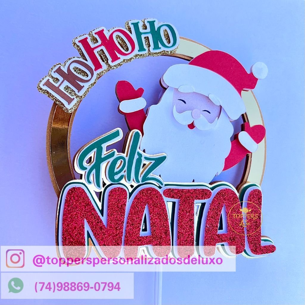 Toopers-de-Luxo-Natal-2023-2-1.jpg Topos de Bolo - Coletiva Natal 2023 (Toppers de Luxo) - Imagem 2