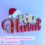 Topos de Bolo - Coletiva Natal 2023 (Toppers de Luxo) - Imagem 9