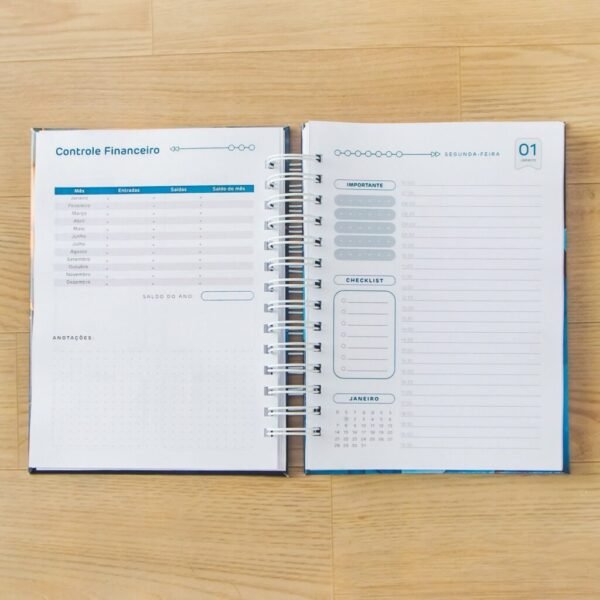 Combo Agendas Datadas 2024 | A5 + Capas | 30 miolos Col. Topázio (Amarantto) - Imagem 33