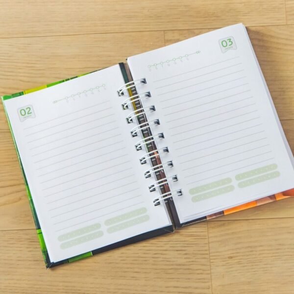 Combo Agendas Datadas 2024 | A5 + Capas | 30 miolos Col. Topázio (Amarantto) - Imagem 7