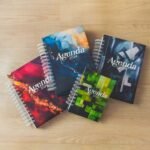 Combo Agendas Datadas 2024 | A5 + Capas | 30 miolos Col. Topázio (Amarantto) - Imagem 2