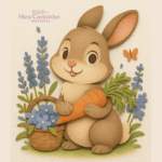 Coelhinho Páscoa - Topo de Bolo