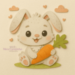 Coelhinho da Páscoa - Topo de Bolo