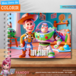 Toy Story - Livro de Colorir